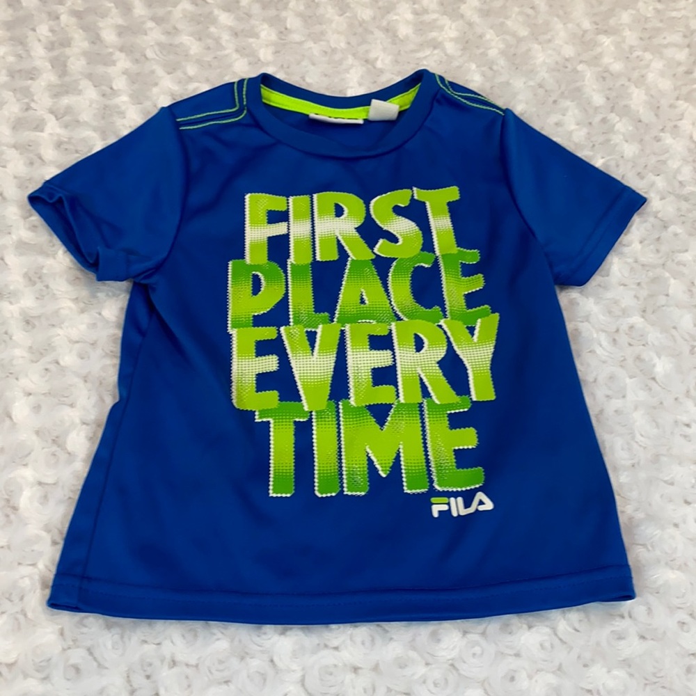 Fila First Place Every Time Graphic Tshirt 3T